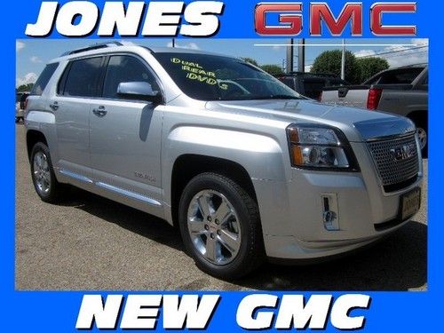 New 2013 gmc terrain fwd denali msrp $38555 quicksilver metallic