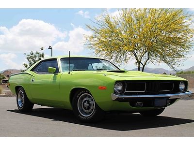 1973 barracuda - 440 'cuda tribute 440/ torqueflite - limelight! pics and video!