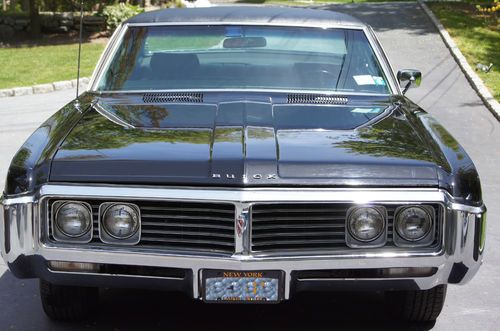 1969 buick lesabre  4 door  black on black