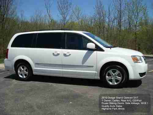 2010 DODGE GRAND CARAVAN SXT 1OWNER CARFAX STOW N GO POWER DOORS CD/iPOD REAR AC, US $9,975.01, image 2
