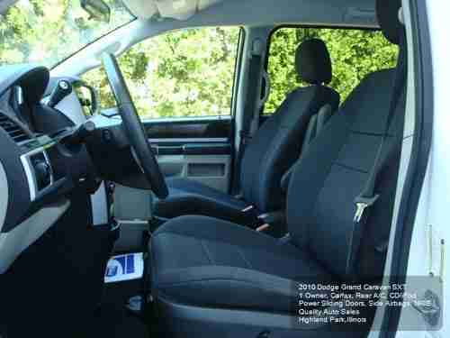 2010 DODGE GRAND CARAVAN SXT 1OWNER CARFAX STOW N GO POWER DOORS CD/iPOD REAR AC, US $9,975.01, image 3