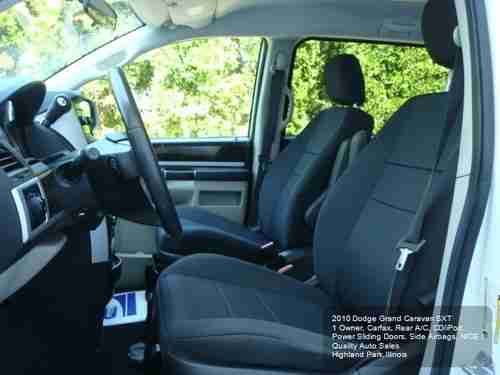 2010 DODGE GRAND CARAVAN SXT 1OWNER CARFAX STOW N GO POWER DOORS CD/iPOD REAR AC, US $9,975.01, image 17