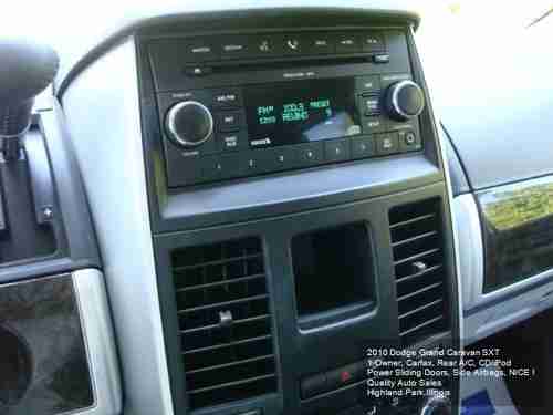 2010 DODGE GRAND CARAVAN SXT 1OWNER CARFAX STOW N GO POWER DOORS CD/iPOD REAR AC, US $9,975.01, image 19