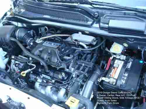 2010 DODGE GRAND CARAVAN SXT 1OWNER CARFAX STOW N GO POWER DOORS CD/iPOD REAR AC, US $9,975.01, image 21