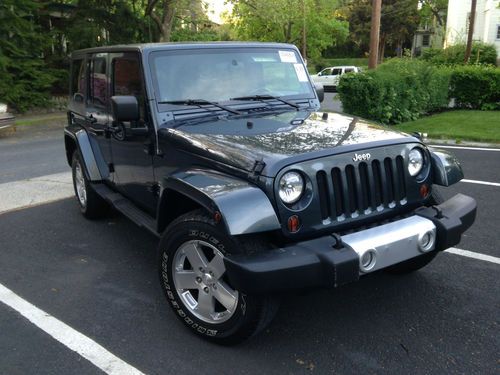 2008 jeep wrangler unlimited sahara 4x4 sport utility 4-door 3.8l