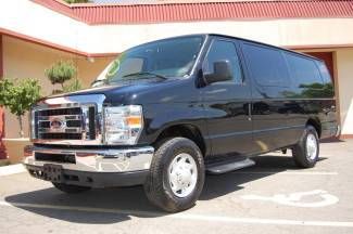 Very nice 2012 model black ford xlt package 15 passenger van!