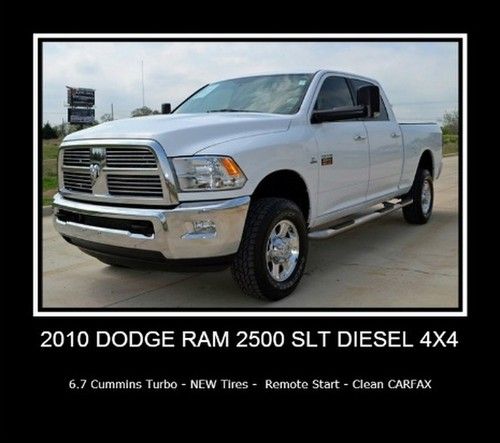 4x4 cummins turbo diesel -- big horn edition -- xtra nice -- clean carfax!