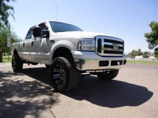 2006 f-250 - powerstroke turbo diesel -- custom lifted -- 4x4 - crew cab lariat