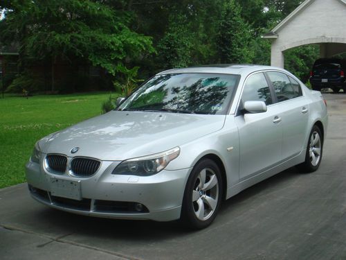 2007 bmw 530i base sedan 4-door 3.0l