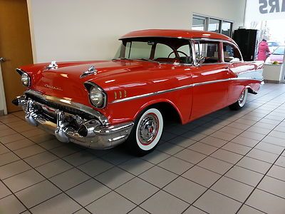 1957 Bel Air Power Pak #s match Stunning look100photos, image 7