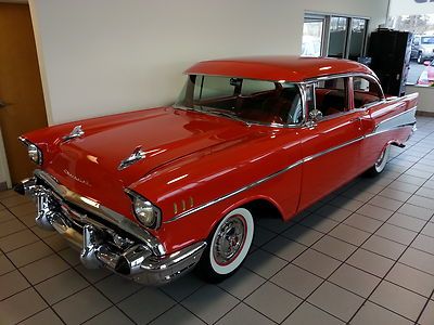 1957 Bel Air Power Pak #s match Stunning look100photos, image 9