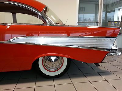 1957 Bel Air Power Pak #s match Stunning look100photos, image 13