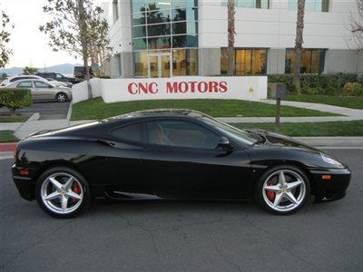 2002 ferrari 360 modena coupe 6 speed manual / stick / low miles / super clean