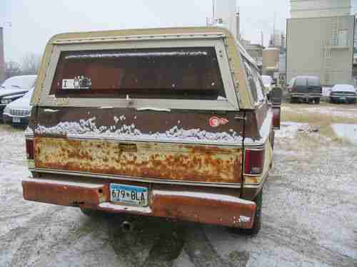 1979 Chevrolet K20 Cheyenne Cab & Chassis 2-Door 5.7L, image 5