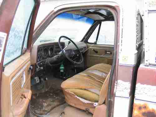 1979 Chevrolet K20 Cheyenne Cab & Chassis 2-Door 5.7L, image 6