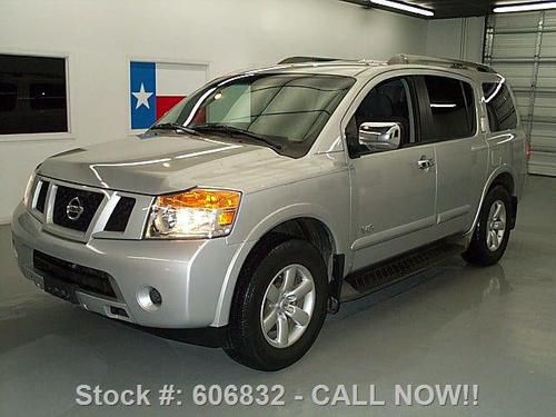 2009 nissan armada se 8-passenger park assist only 41k texas direct auto