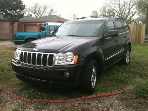 2007 jeep grand cherokee overland sport utility 4-door 5.7l