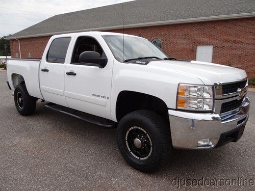 2008 chevrolet 2500hd lt crew cab duramax automatic silveraldo 63k miles