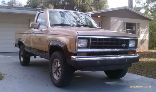 Ford ranger pick up,  rare  diesel, - factory-  4x4, 5 speed manual, great shape