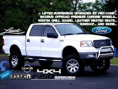 2004 lariat 4x4 5.4l auto oxford white clearcoat