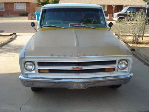 1968 chevrolet pickup truck 3/4 ton camper special cst w/ factory bucket seats