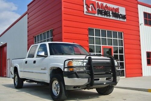 2002 gmc sierra 2500hd 6.6l duramax diesel 4x4 allison trans