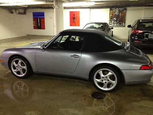 Outstanding example of unmolested, original, 2 owner porsche 993 cabriolet