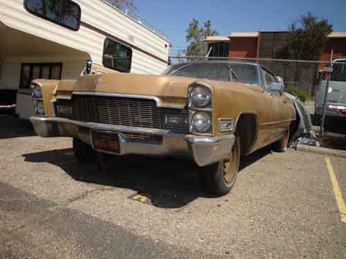 1968 cadillac coupe de ville, hardtop, original