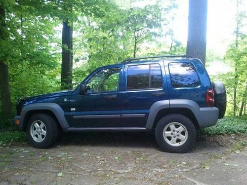2005 jeep liberty limited sport utility 4-door 3.7l mail rural carrier delivery