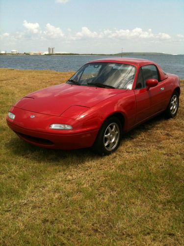 1995 mazda miata base w/factory hardtop