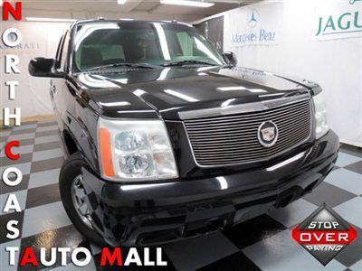 2003(03)escalade 4x4 black exterior hid dvd onstar park heat save huge!!!