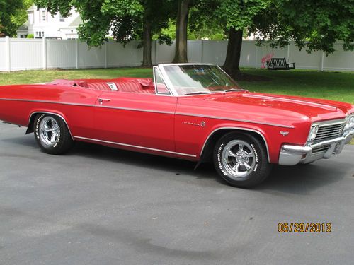1966 impala convertible-1 owner car!!!!!-no reserve