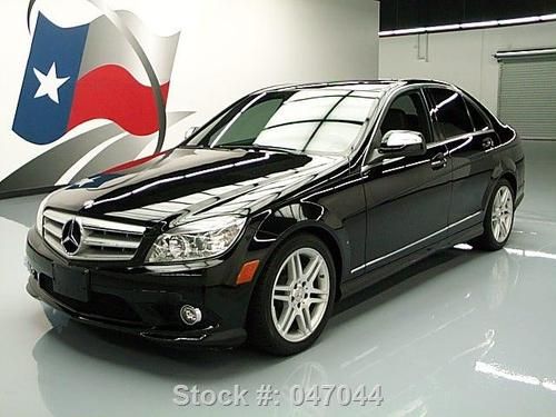 2009 mercedes-benz c350 sport sunroof nav htd seats 53k texas direct auto