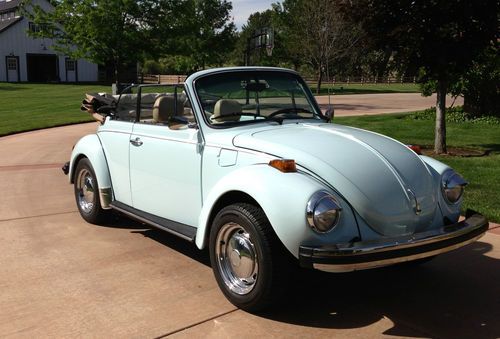 1978 volkswagen beetle convertible 2-door 1.6l