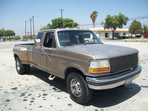 1992 ford f-350 xlt extra cab dually, "new motor under warranty."