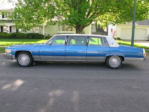 1979 Cadillac DeVille 6 Door Limousine From Florida, image 4