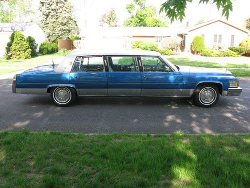 1979 Cadillac DeVille 6 Door Limousine From Florida, image 5