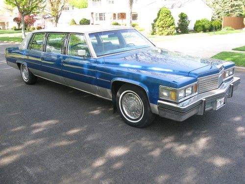 1979 Cadillac DeVille 6 Door Limousine From Florida, image 9