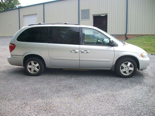 2006 dodge grand caravan sxt mini passenger van gray 4-door 3.8l