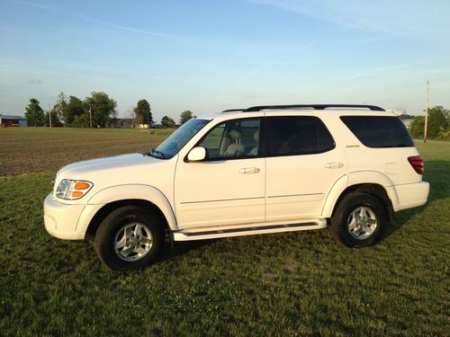 2002 toyota sequoia limited 4x4