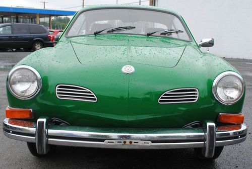 1973 vw karmann ghia with only 75592 original miles, image 3