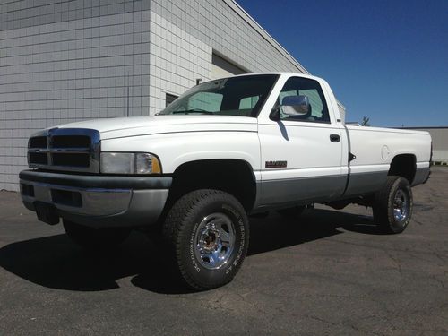 1995 ram 2500 4x4 slt regular cab 12v cummins turbo diesel