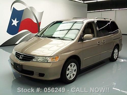 2004 honda odyssey ex 7 pass htd leather alloys 58k mi texas direct auto