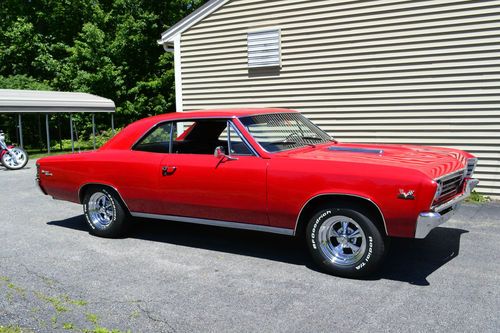 1967 chevrolet chevelle ss re-creation - 327 fuel injected heads - ss dash
