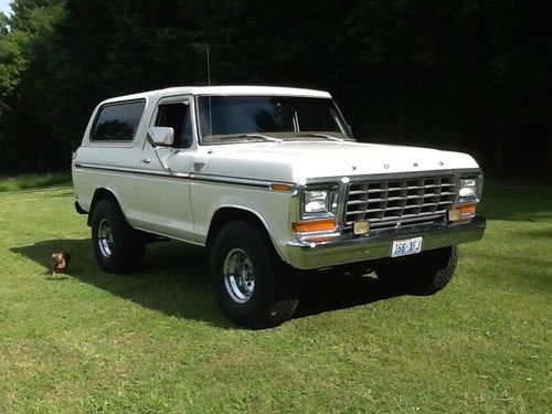 1979 ford bronco ranger xlt sport utility 2-door 5.8l