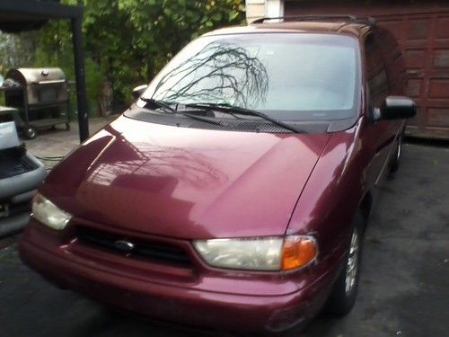 1998 ford windstar gl mini passenger van 3-door ,77xxx miles