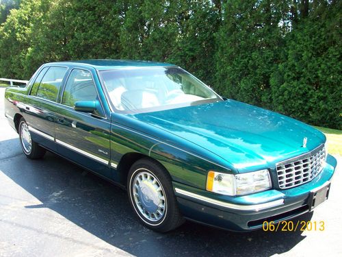 1999 cadillac deville low miles 43,000 loaded chrome wheels mint condition