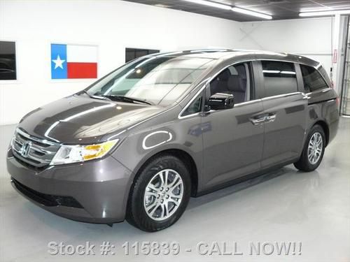 2012 honda odyssey ex-l sunroof rear cam htd seats 8 mi texas direct auto