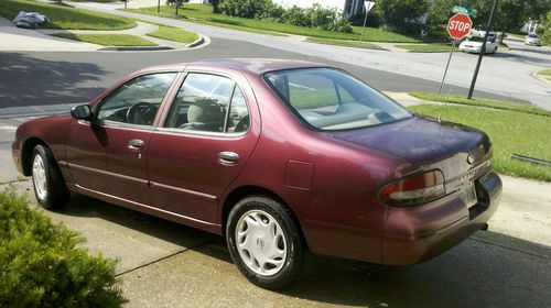 Inspected 1997 nissan altima gxe low miles, runs perfect, a/c, automatic