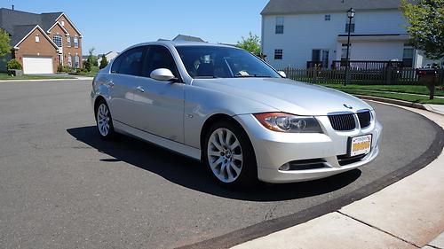 2006 bmw 330i base sedan 4-door 3.0l auto premium &amp; cld weather pkge no reserve